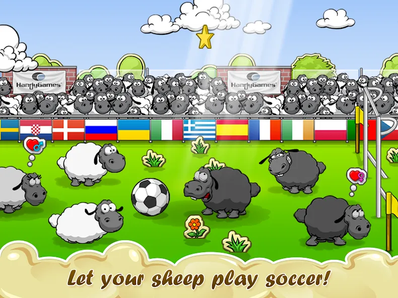 Clouds & Sheep  [МОД Бесконечные монеты] Screenshot 4