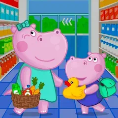 Скачать взломанную Kids Supermarket: Shopping  [МОД Все открыто] - стабильная версия apk на Андроид