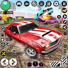 Взломанная X Demolition Derby : Car Games  [МОД Menu] - последняя версия apk на Андроид