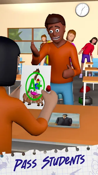 Papers Grade Please!  [МОД Unlimited Money] Screenshot 4