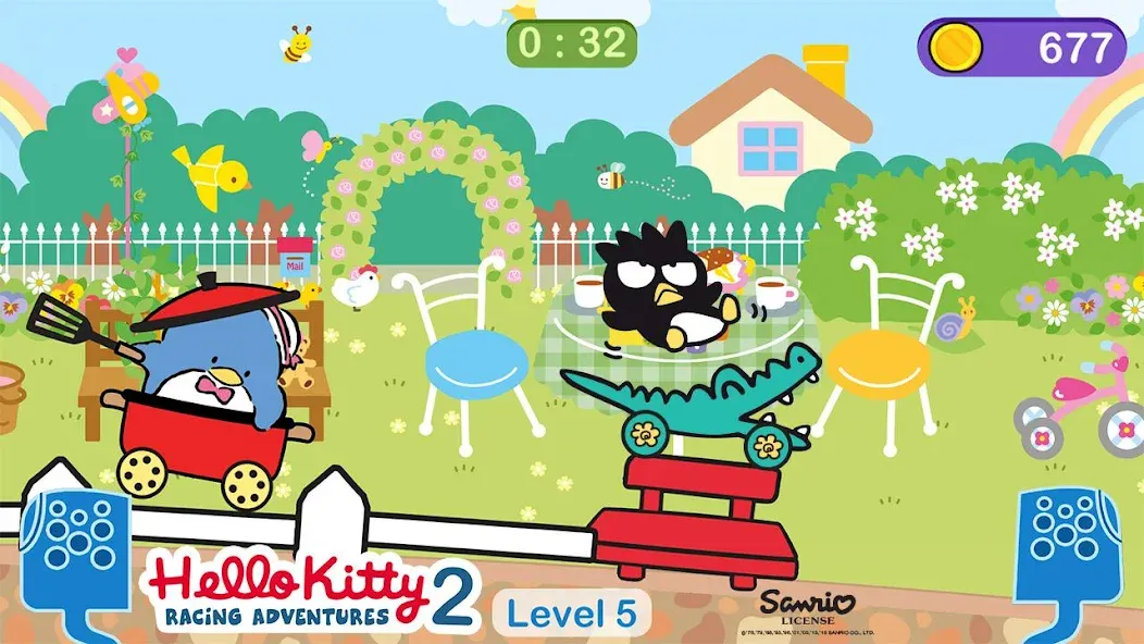 Hello Kitty games - car game  [МОД Menu] Screenshot 5