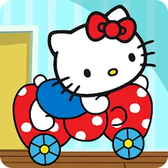 Взломанная Hello Kitty games - car game  [МОД Menu] - полная версия apk на Андроид