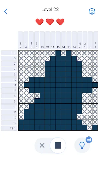 Pixel Art: Logic Nonogram (Пиксельное искусство головоломка)  [МОД Unlimited Money] Screenshot 2