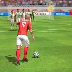 Скачать взлом Strike Football Game FreeKick  [МОД Unlimited Money] - последняя версия apk на Андроид