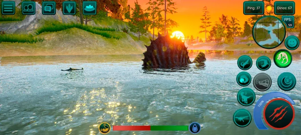 The Cursed Dinosaur Isle: Game  [МОД Много монет] Screenshot 3