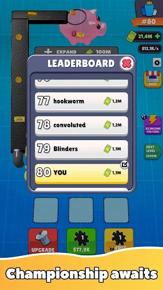 Gear Clicker (Гир Кликер)  [МОД Все открыто] Screenshot 3