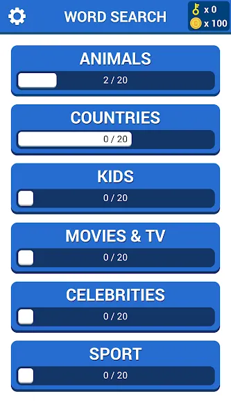 Word Search Puzzle Game  [МОД Бесконечные деньги] Screenshot 1