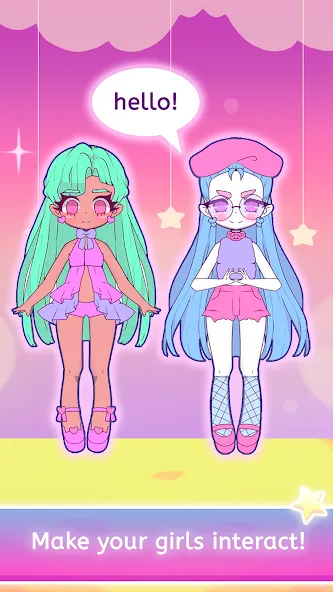 Mimistar dress up chibi doll (Министар)  [МОД Много монет] Screenshot 5