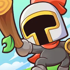 Взломанная Retro Hero Mr Kim : Idle RPG  [МОД Много денег] - стабильная версия apk на Андроид
