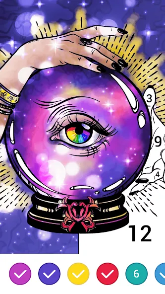 Magic Paint: Color by number (Магик Пейнт)  [МОД Unlocked] Screenshot 4