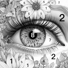 Скачать взломанную Magic Paint: Color by number (Магик Пейнт)  [МОД Unlocked] - стабильная версия apk на Андроид