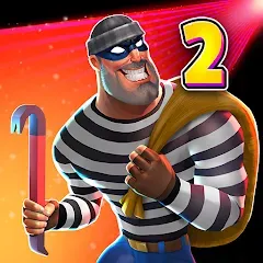 Взломанная Robbery Madness 2:Stealth game (Робери Маднесс 2)  [МОД Unlimited Money] - последняя версия apk на Андроид
