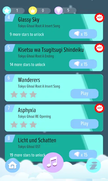 Anime Tokyo Ghoul  [МОД Много монет] Screenshot 2