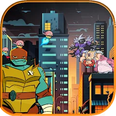 Взлом The turtle adventur ninja hero  [МОД Unlocked] - стабильная версия apk на Андроид