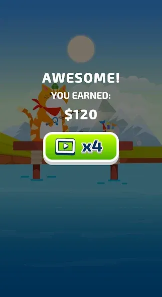 Idle Furry Fishing!  [МОД Много монет] Screenshot 5