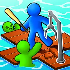 Взлом Zombie Raft (Зомби Рафт)  [МОД Menu] - последняя версия apk на Андроид