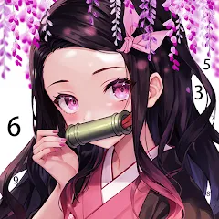 Взлом Painting Book - Anime Color  [МОД Бесконечные деньги] - полная версия apk на Андроид