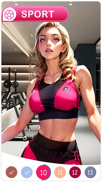 Fun Color:Happy Coloring games  [МОД Много денег] Screenshot 5