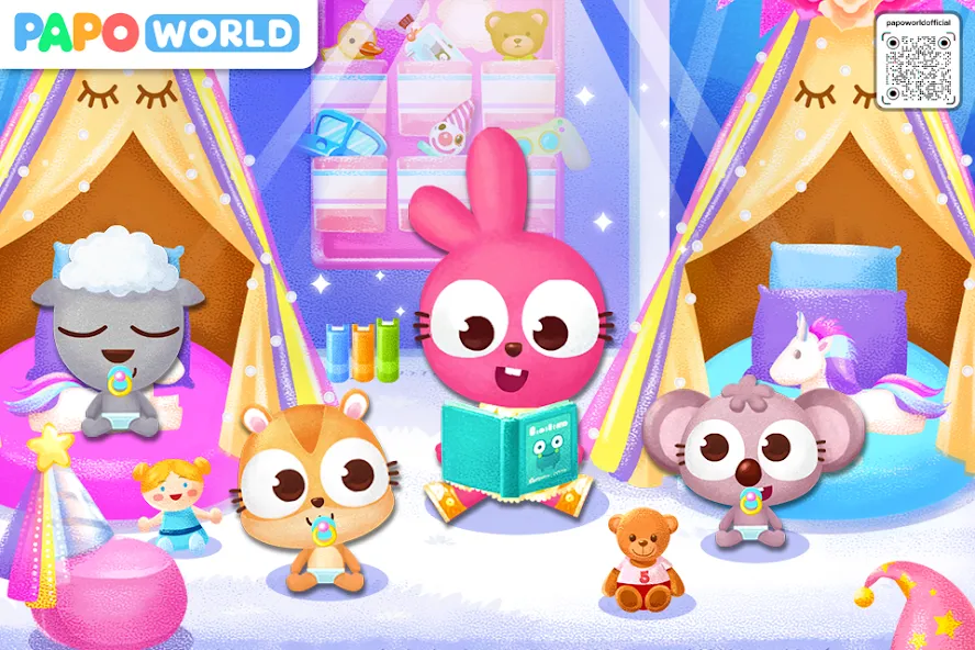 Papo Town Preschool  [МОД Много денег] Screenshot 1