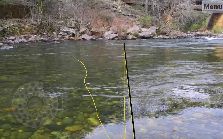 Fly Fishing Simulator (Флай Фишинг Симулятор)  [МОД Unlimited Money] Screenshot 1