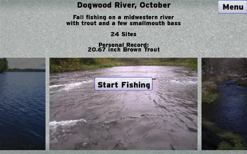 Fly Fishing Simulator (Флай Фишинг Симулятор)  [МОД Unlimited Money] Screenshot 2