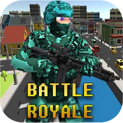 Скачать взлом Pixel Combat: Battle Royale (Пиксельный бой)  [МОД Бесконечные деньги] - последняя версия apk на Андроид