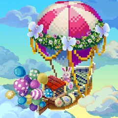 Взломанная Pixel Isle: Art Coloring World (Пиксель Айл)  [МОД Mega Pack] - последняя версия apk на Андроид