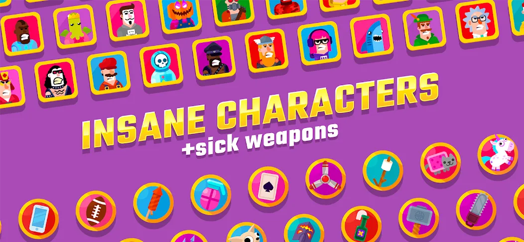 Bowmasters: Archery Shooting (Боумастерс)  [МОД Бесконечные монеты] Screenshot 5