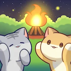 Скачать взлом Cat Forest - Healing Camp  [МОД Бесконечные деньги] - стабильная версия apk на Андроид