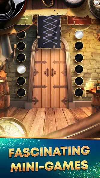 Puzzle 100 Doors - Room escape  [МОД Бесконечные монеты] Screenshot 2