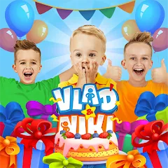 Взломанная Vlad and Niki: Birthday Party  [МОД Много монет] - полная версия apk на Андроид