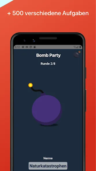 Bomb Party: Das Bombenspiel! (Бомб Пати)  [МОД Много монет] Screenshot 3