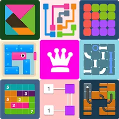 Скачать взлом Puzzledom - puzzles all in one (Пазлдом)  [МОД Все открыто] - стабильная версия apk на Андроид