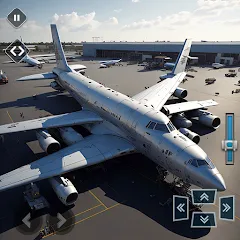 Взлом Real Plane Flying Simulator  [МОД Unlocked] - последняя версия apk на Андроид