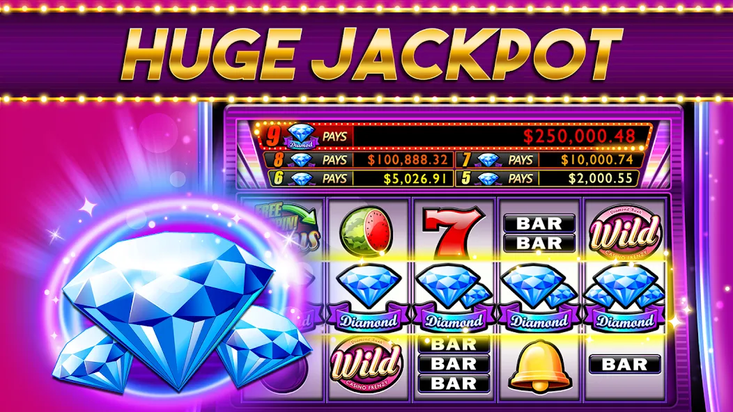 Casino Frenzy - Slot Machines (Казино Френзи)  [МОД Unlimited Money] Screenshot 2