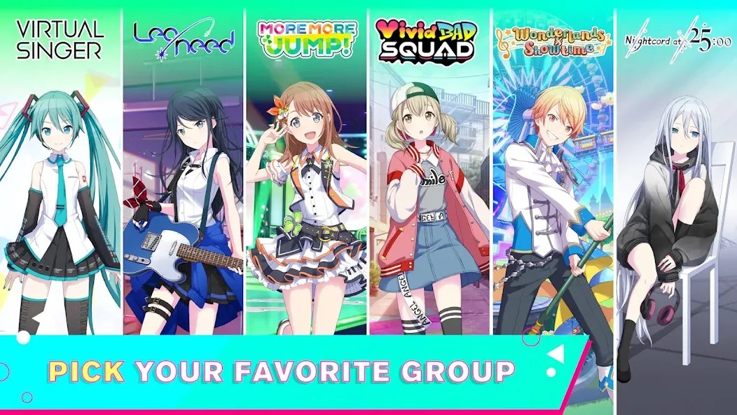 HATSUNE MIKU: COLORFUL STAGE! (Хацуне Мику)  [МОД Много денег] Screenshot 2