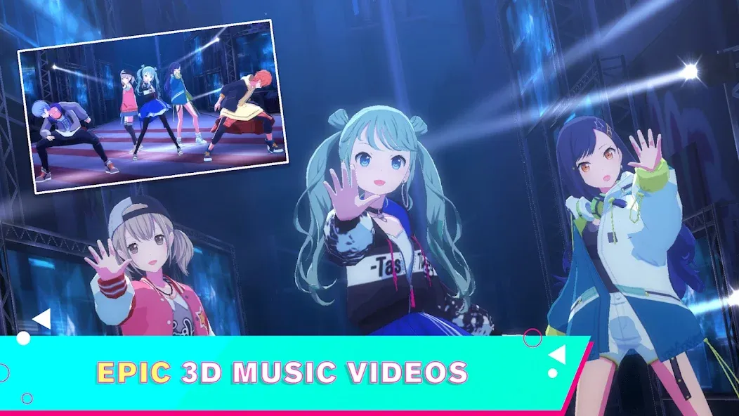 HATSUNE MIKU: COLORFUL STAGE! (Хацуне Мику)  [МОД Много денег] Screenshot 4