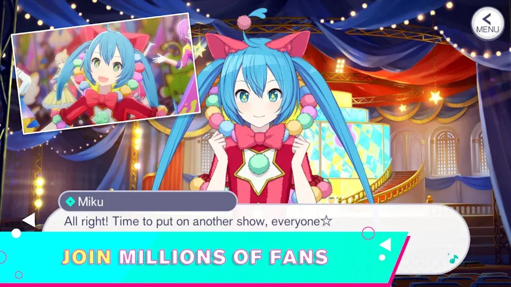 HATSUNE MIKU: COLORFUL STAGE! (Хацуне Мику)  [МОД Много денег] Screenshot 5