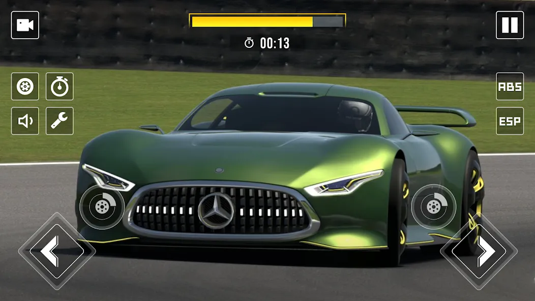 Drive Mercedes Benz Vision Car (Драйв Мерседес Бенц Вижн Кар)  [МОД Меню] Screenshot 3