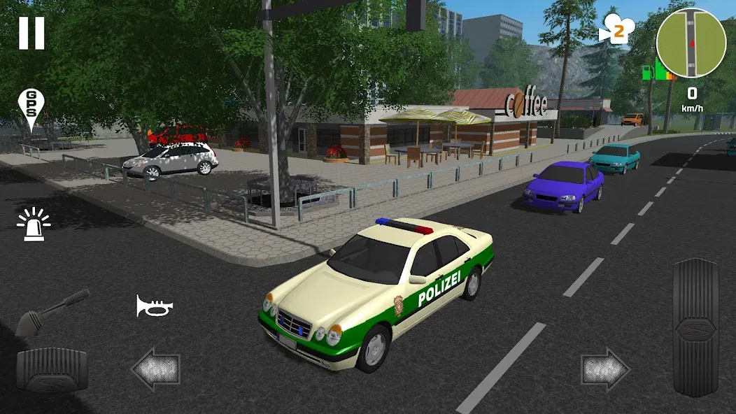 Police Patrol Simulator (Полицейский патрульный симулятор)  [МОД Бесконечные деньги] Screenshot 5