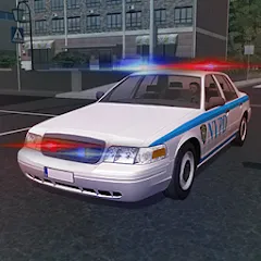 Взломанная Police Patrol Simulator (Полицейский патрульный симулятор)  [МОД Бесконечные деньги] - последняя версия apk на Андроид