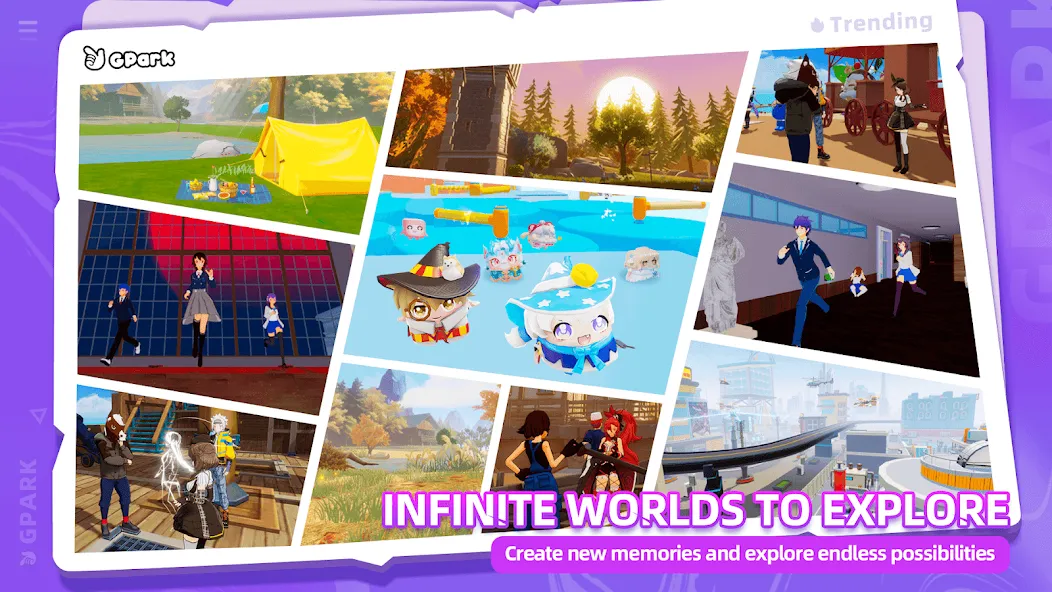 GPark (Джи Парк)  [МОД Бесконечные монеты] Screenshot 1