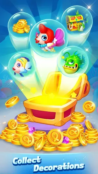 Solitaire 3D Fish  [МОД Unlimited Money] Screenshot 5