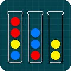 Взломанная Ball Sort Puzzle - Color Games (Балл Сорт Пазл)  [МОД Много монет] - стабильная версия apk на Андроид