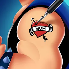 Скачать взлом Ink Inc. - Tattoo Drawing  [МОД Много денег] - стабильная версия apk на Андроид