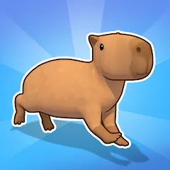 Скачать взлом Capybara Rush (Капибара Раш)  [МОД Много денег] - стабильная версия apk на Андроид