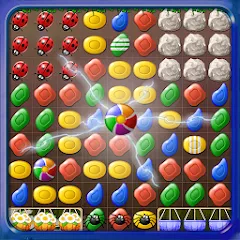 Скачать взломанную Gems Fever  [МОД Бесконечные деньги] - полная версия apk на Андроид