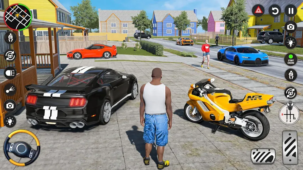 City Car Simulator & Car City  [МОД Unlocked] Screenshot 3