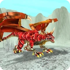 Взломанная Dragon Sim Online: Be A Dragon  [МОД Много монет] - стабильная версия apk на Андроид
