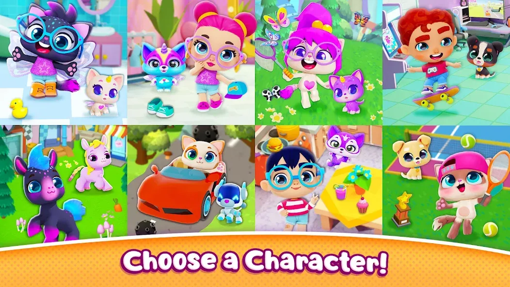 Pocket Town - Animal World  [МОД Много денег] Screenshot 2